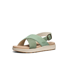 Women's Elle Luxe Cross Strap Sandal | Granite Green/Granite Green