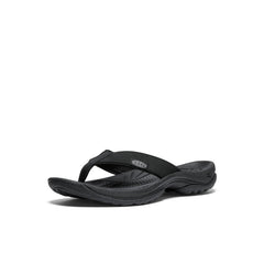 Women's Kona Leather Flip-Flop | Black/Vapor