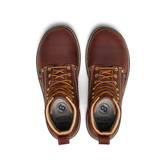 Men's Liberty 6" Waterproof 90° Heel Boot (Soft Toe) | Bombay Brown/Gum