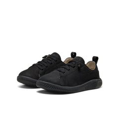 Little Kids' KNX Leather Sneaker | Triple Black