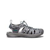 Women's Whisper | Medium Grey/Peacock Green