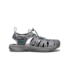 Women's Whisper | Medium Grey/Peacock Green