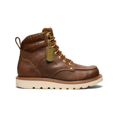 Men's Cincinnati 6" Boot (Soft Toe) x Noon Goons | Leather Brown/Off White