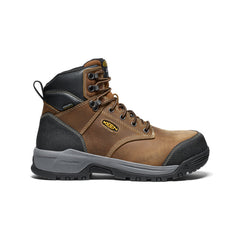 Men's CSA Evanston 6" Waterproof Boot (Carbon Toe) | Bison/Black