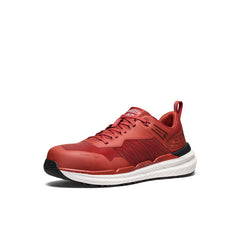 Men's Speedworks Work Sneaker (Carbon Toe) | Red Ochre/Black