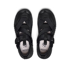 All Gender Hoodzerra Sandal | Black/Black