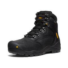 Men's Louisville 6" Waterproof Boot (Steel Toe) | Black