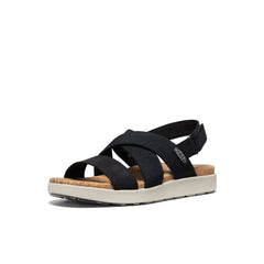 Women's Elle Criss Cross Sandal | Black/Birch