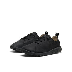 Big Kids' KNX Leather Sneaker | Triple Black