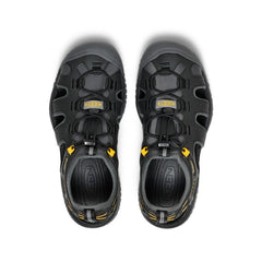 Men's SOLR Sandal | Black/Gold