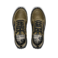 Men's KS86 Leather Sneaker | Dark Olive/Black