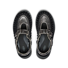 All Gender UNEEK PLT Mary Jane Sneaker | Silver/Black