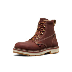 Men's Liberty 6" Waterproof 90° Heel Boot (Soft Toe) | Bombay Brown/Gum
