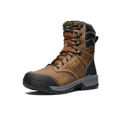 Men's Evanston 8" Insulated Waterproof Boot (Soft Toe) | Bison/Black