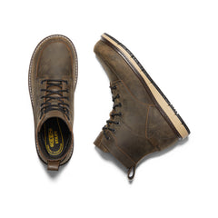 Men's San Jose 6" Waterproof Boot (Aluminum Toe) | Cascade Brown/Black