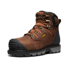 Men's Camden 6" Waterproof Boot INT MET (Carbon Toe) | Leather Brown/Black