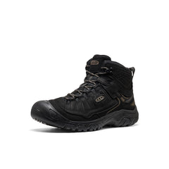 Men's Targhee IV Wide Waterproof Hiking Boot | Triple Black