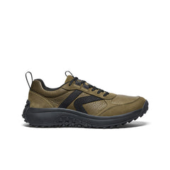 Men's KS86 Leather Sneaker | Dark Olive/Black