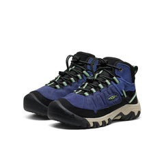 Big Kids' Targhee IV Waterproof Hiking Boot | Skipper Blue/Hemlock