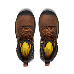 Men's Camden 6" Waterproof Boot (Carbon Toe) | Leather Brown/Black