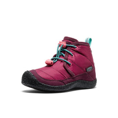 Little Kids' Howser II Waterproof Chukka | Beaujolais/Pool Blue