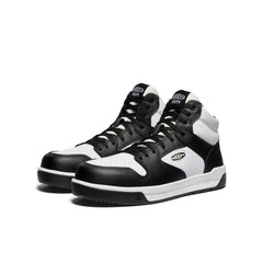 Men's Overton Mid Work Shoe (Carbon Toe) | Star White/Black