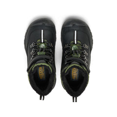 Little Kids' Kanibou Waterproof Winter Boot | Black/Bronze Green