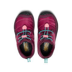 Little Kids' Howser II Waterproof Chukka | Beaujolais/Pool Blue