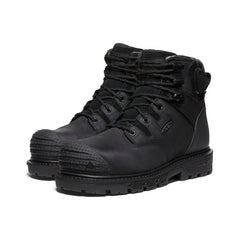 Men's Camden 6" Waterproof Boot (Carbon Toe) | Black/Black