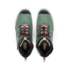 Big Kids' Skua Waterproof Winter Boot | Dark Forest/Rose Elegance