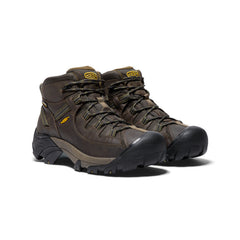 Men's Targhee II Waterproof Mid Wide | Canteen/Dark Olive
