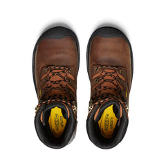 Men's Camden 8" Insulated Waterproof Boot (Carbon Toe) | Leather Brown/Black