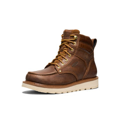 Men's Cincinnati 6" Boot (Soft Toe) x Noon Goons | Leather Brown/Off White