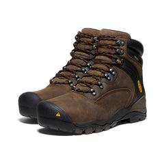 Men's Louisville 6" Waterproof Boot (Steel Toe) | Cascade Brown