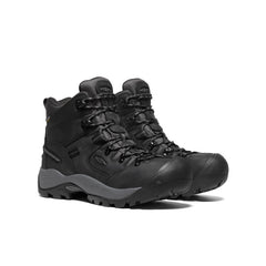 Men's Pittsburgh Energy 6" Waterproof Boot (Carbon Toe) | Black/Forged Iron