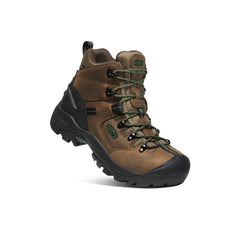Men's Pittsburgh Energy 6" Waterproof Boot (Carbon Toe) | Cascade Brown/Greener Pastures