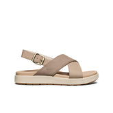 Women's Elle Luxe Cross Strap Sandal | Plaza Taupe/Brindle