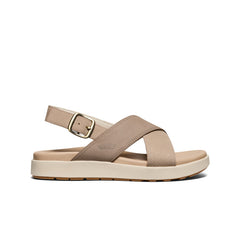 Women's Elle Luxe Cross Strap Sandal | Plaza Taupe/Brindle