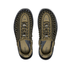 Men's UNEEK Sneaker | Dark Olive/Black