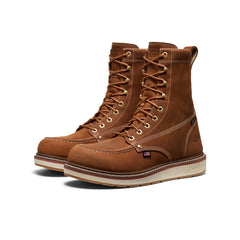 Men's Liberty 8" Waterproof Boot (Soft Toe) | Leather Brown/Birch