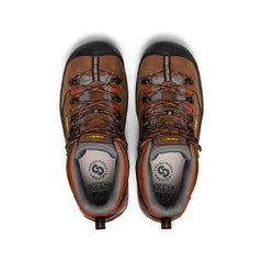 Men's Pittsburgh Energy 6" Waterproof Boot (Soft Toe) | Cascade Brown/Black