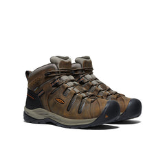 Men's Flint II Waterproof Mid (Soft Toe) | Black Olive/Brindle