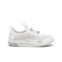 Little Kids' KNX Knit Sneaker | Star White/Skyway