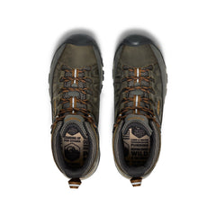 Men's Targhee III Waterproof Mid Wide  |  Black Olive/Golden Brown