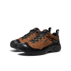 Men's Targhee IV Wide Waterproof Hiking Shoe  |  Bison/Black