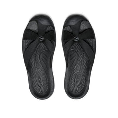 Women's Bali Slide Sandal  |  Black/Steel Grey