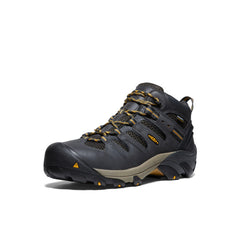 Men's Lansing Mid Waterproof (Steel Toe)  |  Raven/Tawny Olive