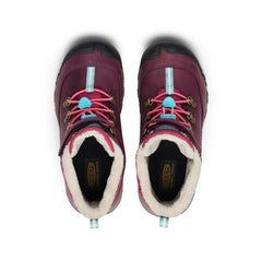 Big Kids' Kanibou Waterproof Winter Boot  |  Fig/Pink Lemonade