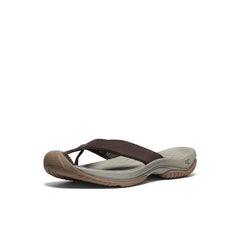 Men's Waimea Leather Flip-Flop  |  Java/Plaza Taupe
