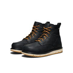 Men's San Jose 6" Waterproof Boot (Aluminum Toe)  |  Black/Gum